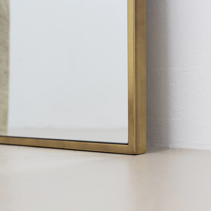 Moderner Pinterest-Spiegel mit Goldrahmen 160 cm x 60 cm – Sale